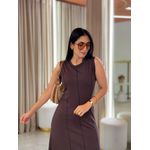 Vestido Katarine Marrom