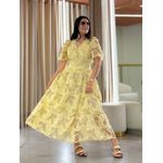 Vestido Nivia Amarelo