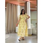 Vestido Nivia Amarelo