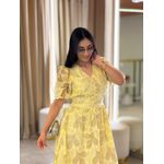 Vestido Nivia Amarelo