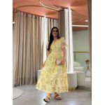 Vestido Nivia Amarelo