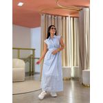 Vestido Isabele Azul Bebe