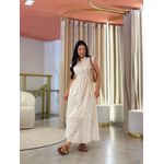 Vestido Isabele Creme