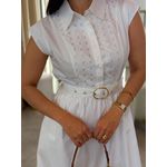 Vestido Isabele Branco