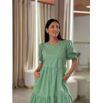 Vestido Zara Verde