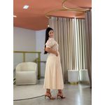 Vestido Rebeca Creme