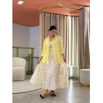 Vestido Lara Creme Floral