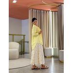 Vestido Lara Creme Floral