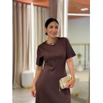 Vestido Clara Marrom