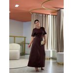 Vestido Clara Marrom