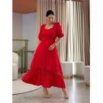 Vestido Betina Vermelho