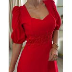 Vestido Betina Vermelho