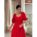 Vestido Betina Vermelho