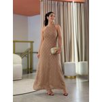 Vestido Tais Cappuccino