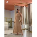 Vestido Tais Cappuccino