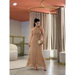 Vestido Tais Cappuccino