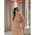 Vestido Tais Cappuccino