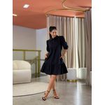 Vestido Francine Preto