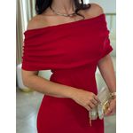 Vestido Carolina Vermelho