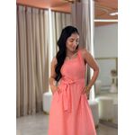 Vestido Vivi Salmão