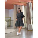 Vestido Antonela Preto E Branco