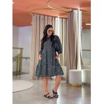 Vestido Antonela Preto E Branco