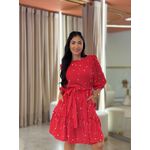 Vestido Antonela Vermelho