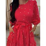 Vestido Antonela Vermelho