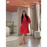 Vestido Antonela Vermelho