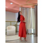 Vestido Nicole Terracota