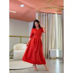 Vestido Nicole Terracota