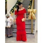 Vestido Samanta Vermelho