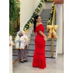 Vestido Samanta Vermelho