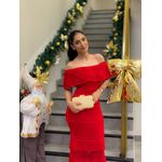 Vestido Samanta Vermelho