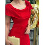 Vestido Samanta Vermelho