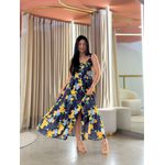 Vestido Italia Azul Marinho