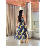 Vestido Italia Azul Marinho