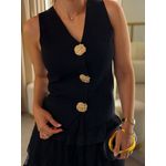 Blusa Gabriela Preta