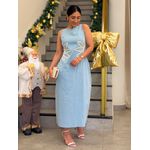 Vestido Ayla Azul Bebe