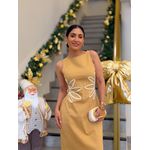 Vestido Ayla Caramelo