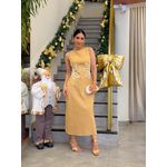 Vestido Ayla Caramelo