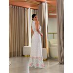 Vestido Grécia Rosa Floral 