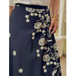 Saia Cristal Preto E Branco