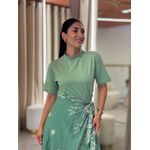 Saia Cristal Verde Menta