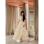 Vestido Maya Creme