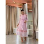 Vestido Barbara Rosa Bebe