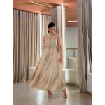 Vestido Cleo Bege