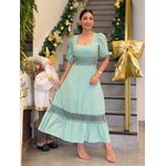 Vestido Betina Verde Oliva