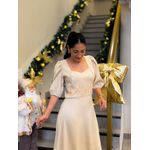 Vestido Betina Creme