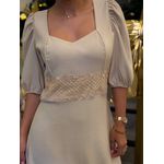 Vestido Betina Creme